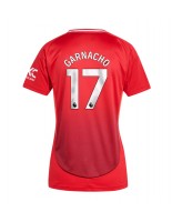 Manchester United Alejandro Garnacho #17 Domácí Dres pro Dámské 2024-25 Krátký Rukáv